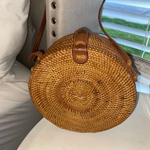 Bali handmade crossbody purse.